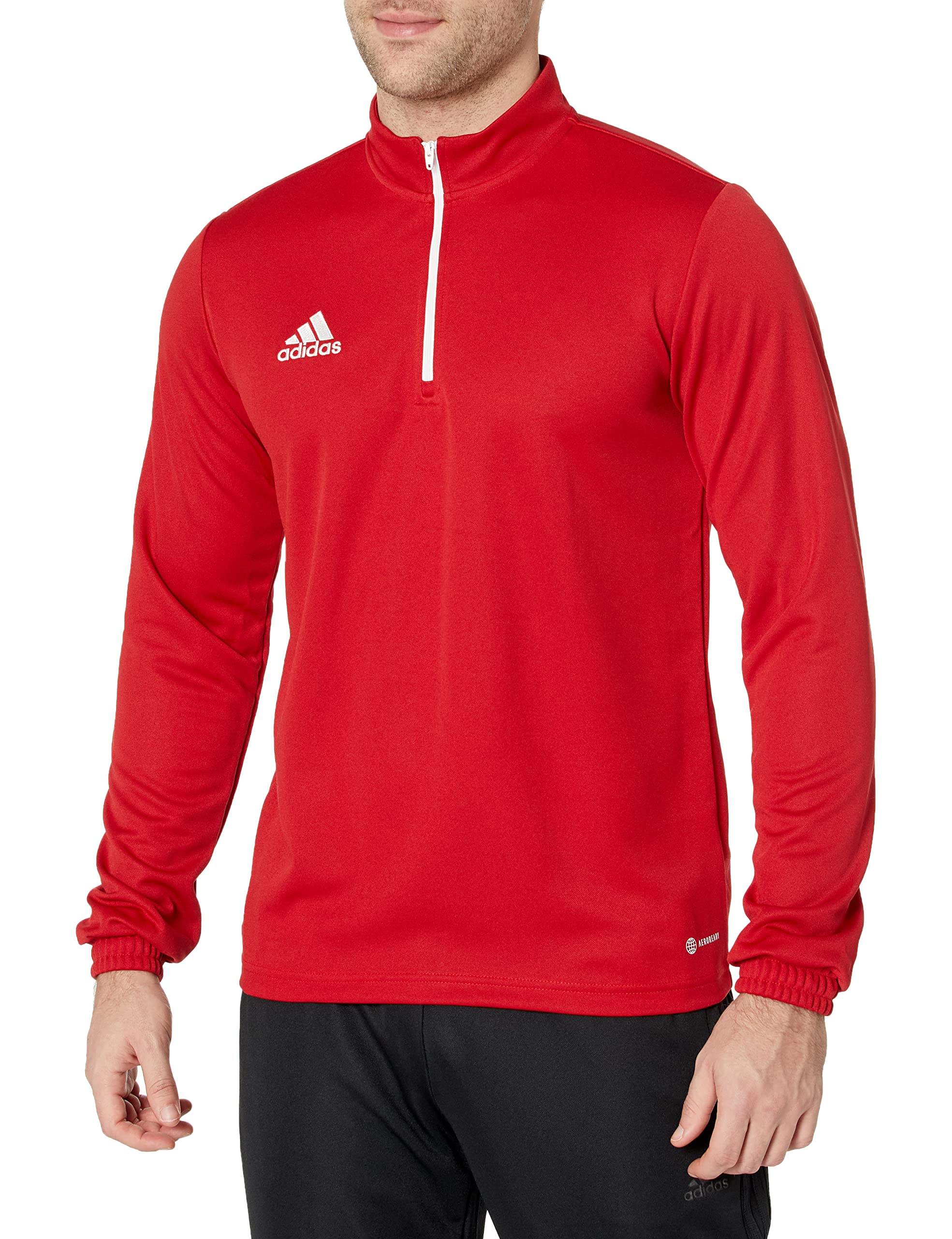 adidas Men's Entrada 22 Training Top, Team Power Red, Small