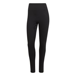 adidas womens Yoga High Waisted Tights Leggings, Core Black, X-Small US