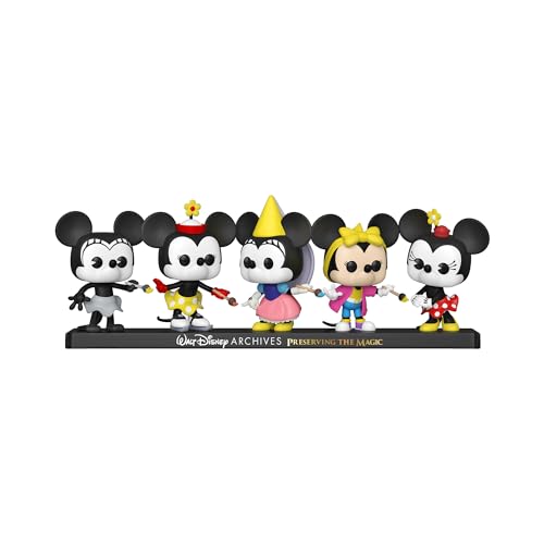 Funko Pop! Disney: Minnie Mouse 5 Pack, Amazon Exclusive