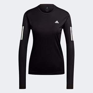 adidas Women's Own The Run Long-Sleeve, Black, Medium