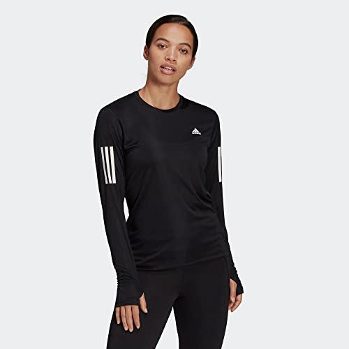 adidas Women's Own The Run Long-Sleeve, Black, Medium