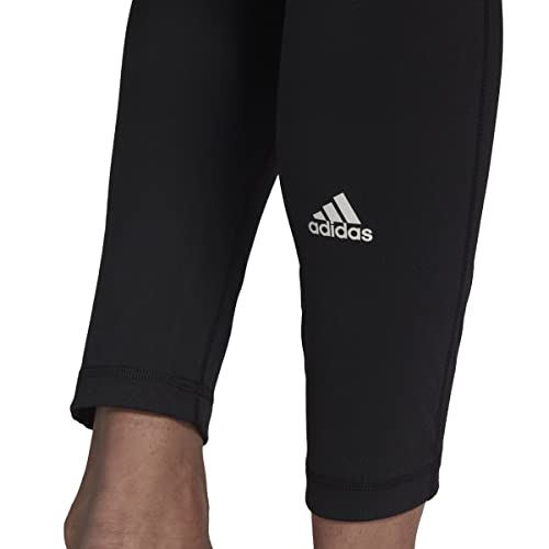 adidas womens Yoga High Waisted Tights Leggings, Core Black, X-Small US