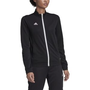 adidas women's entrada 22 track jacket, black, medium