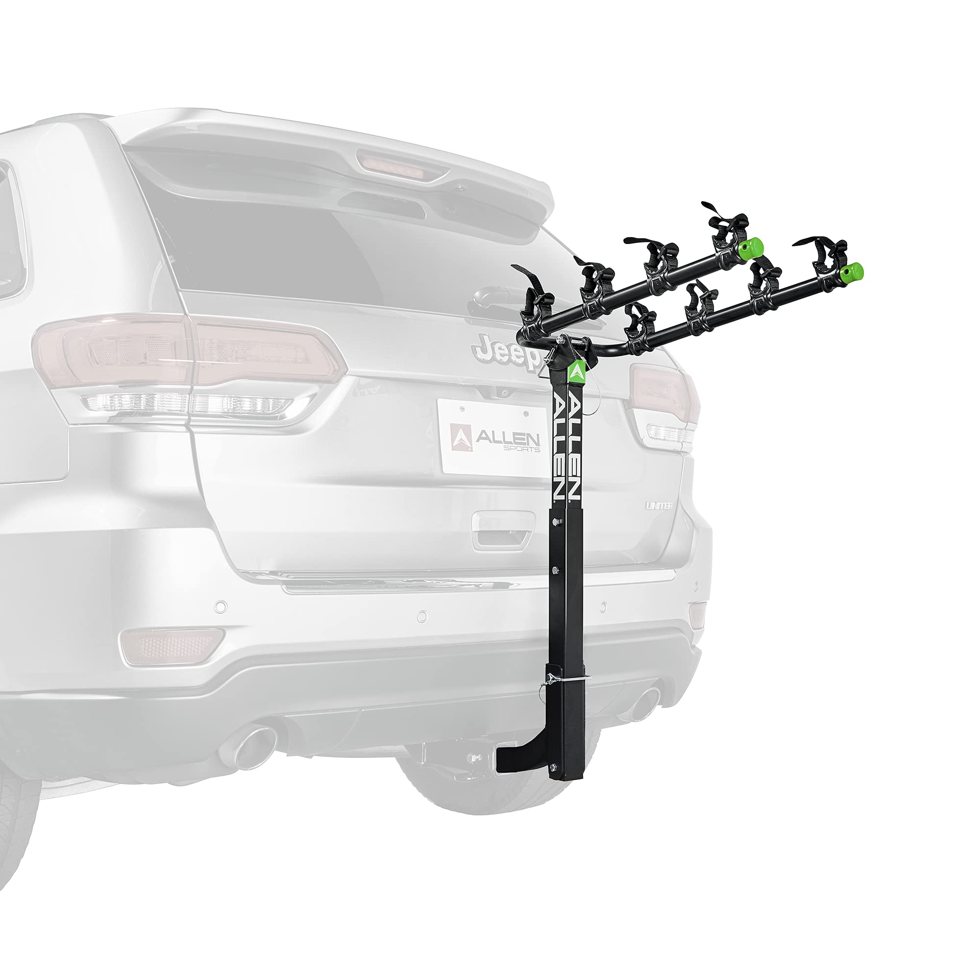 Allen Sports Deluxe 4-Bike Carrier for 2" Hitch, Model ZN540,Black