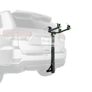 allen sports deluxe 2-bike hitch mount rack, model zn520 black