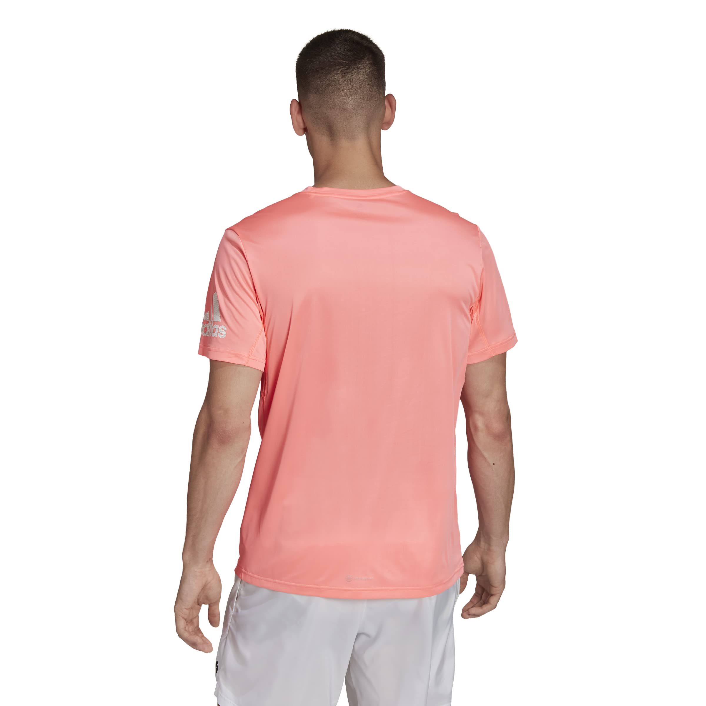 adidas Men's Run It Tee, Semi Mint Rush, Medium