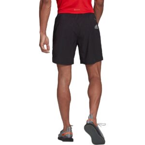 adidas Men's Run It Shorts, Black (Logo), X-Small