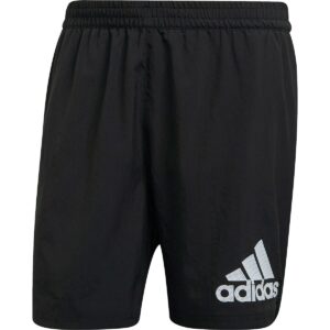 adidas Men's Run It Shorts, Black (Logo), X-Small