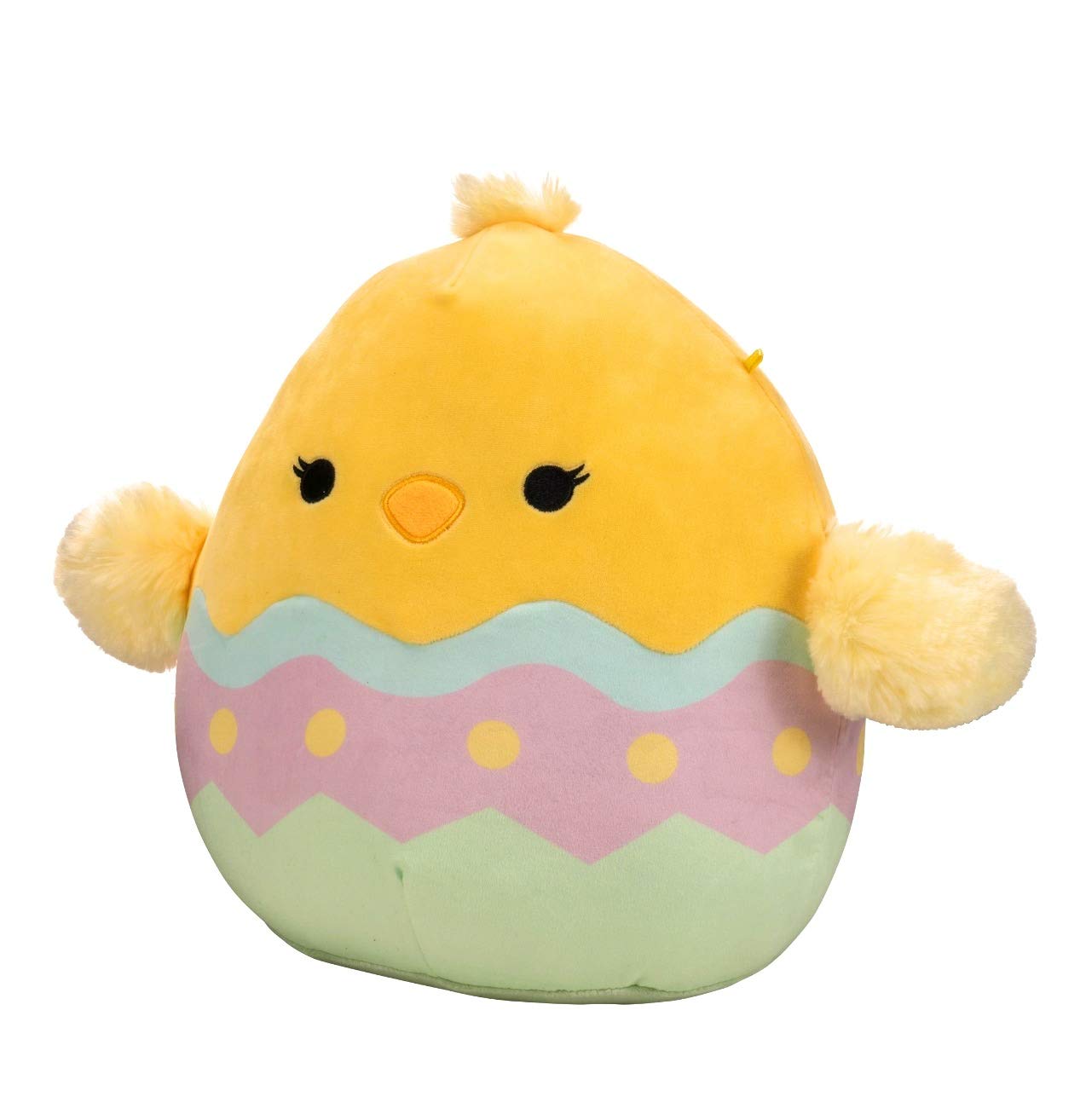 Kellytoys Squishmallows 12 inch Aimee The Yellow Chick in Egg Pillow Plushie Toy