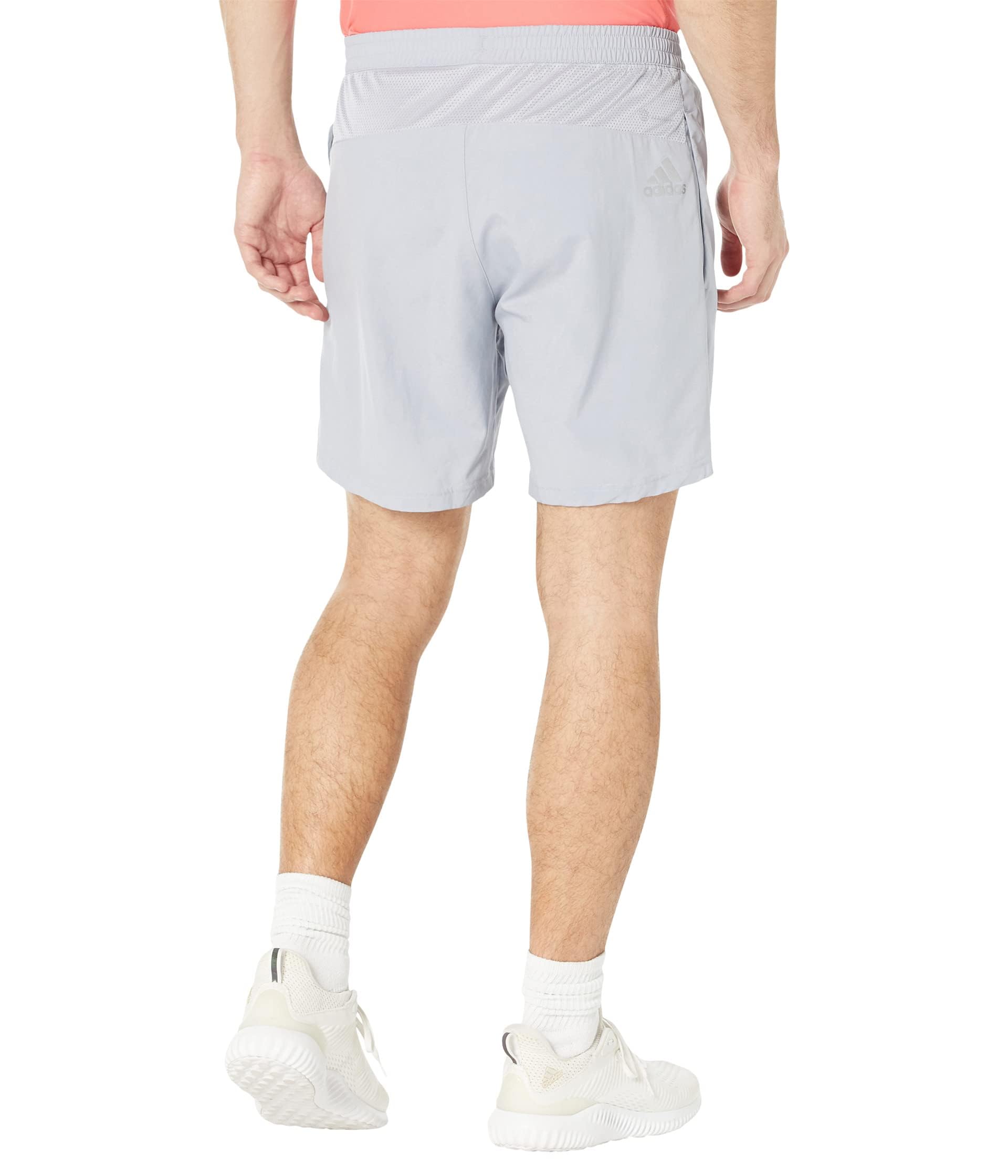 adidas Men's Run It Shorts, Halo Silver, X-Small