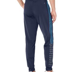 adidas Men's Warm-Up Tricot Regular Badge of Sport Track Pants, Legend Ink, Large