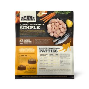 ACANA Freeze Dried Dog Food Meal & Topper, Grain Free High Protein Free-Run Chicken Recipe, 14oz