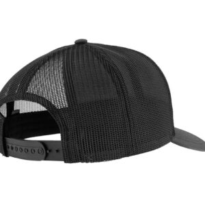 Beretta Men's Mesh Back Js Trucker Hat, Charcoal and Black, One Size Fits All