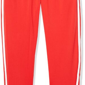 adidas Originals Kids' Adicolor Superstar Track Pants, Vivid Red/White, Medium