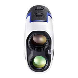 Nikon COOLSHOT PROII STABILIZED Golf Rangefinder, Waterproof, 6X Magnification, Slope, HYPER READ, DUAL LOCKED ON ECHO, OLED Display, 5 Year Warranty, White/Blue/Black