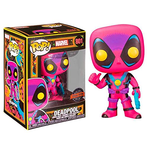 POP! Marvel 801 Blacklight - Deadpool Blacklight Special Edition