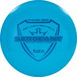 dynamic discs fuzion sergeant distance driver golf disc [colors may vary] - 173-176g