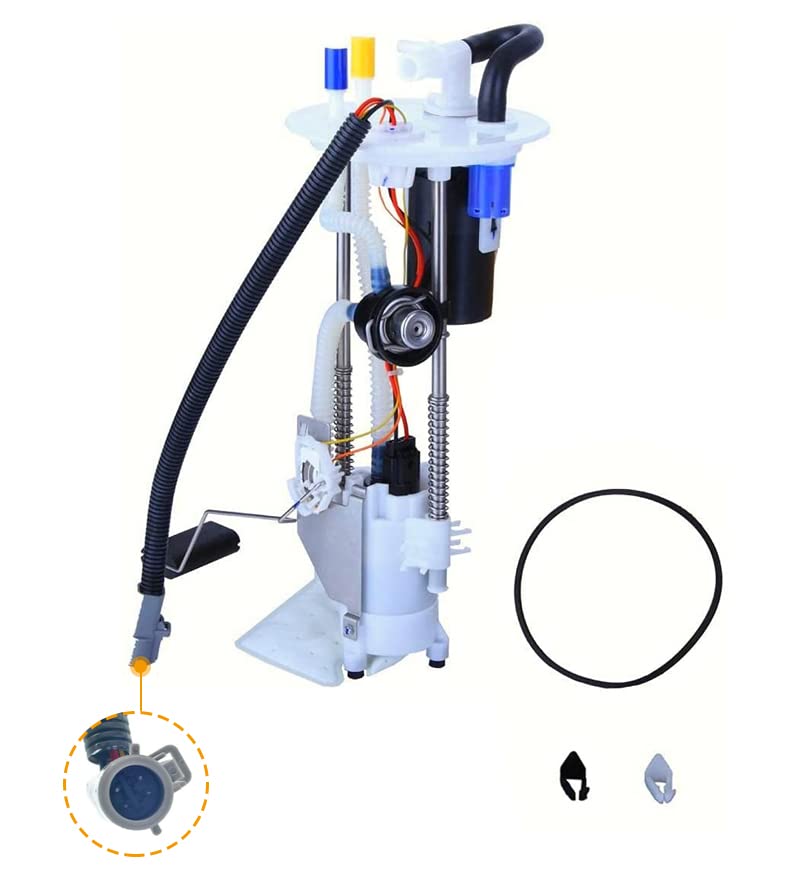 DOLKSN Electric Fuel Pump Module Assembly - Compatible with 2001 2002 2003 Ford Ranger Mazda B2300 B3000 B4000 2.3L 3.0L 4.0L E2293M