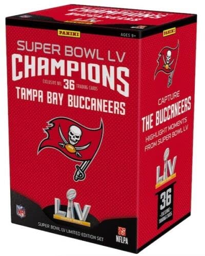 2021 Panini Super Bowl LV Tampa Bay Buccaneers Championship Set - 36 Cards Per Box