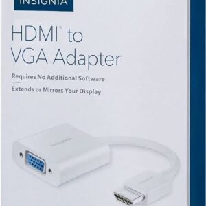 Insignia - HDMI to VGA Adapter - Model: NS-PCAHV