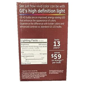 GE Relax LED Comfortable Soft White Light 40W Replacement Bulb (Pack of 6)