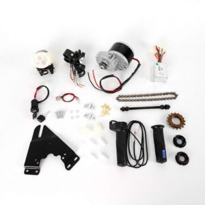 dnysysj 250w electric bike motor conversion kit 3300rpm 16 teeth fit 22-29'' ordinary bicycle (24v)