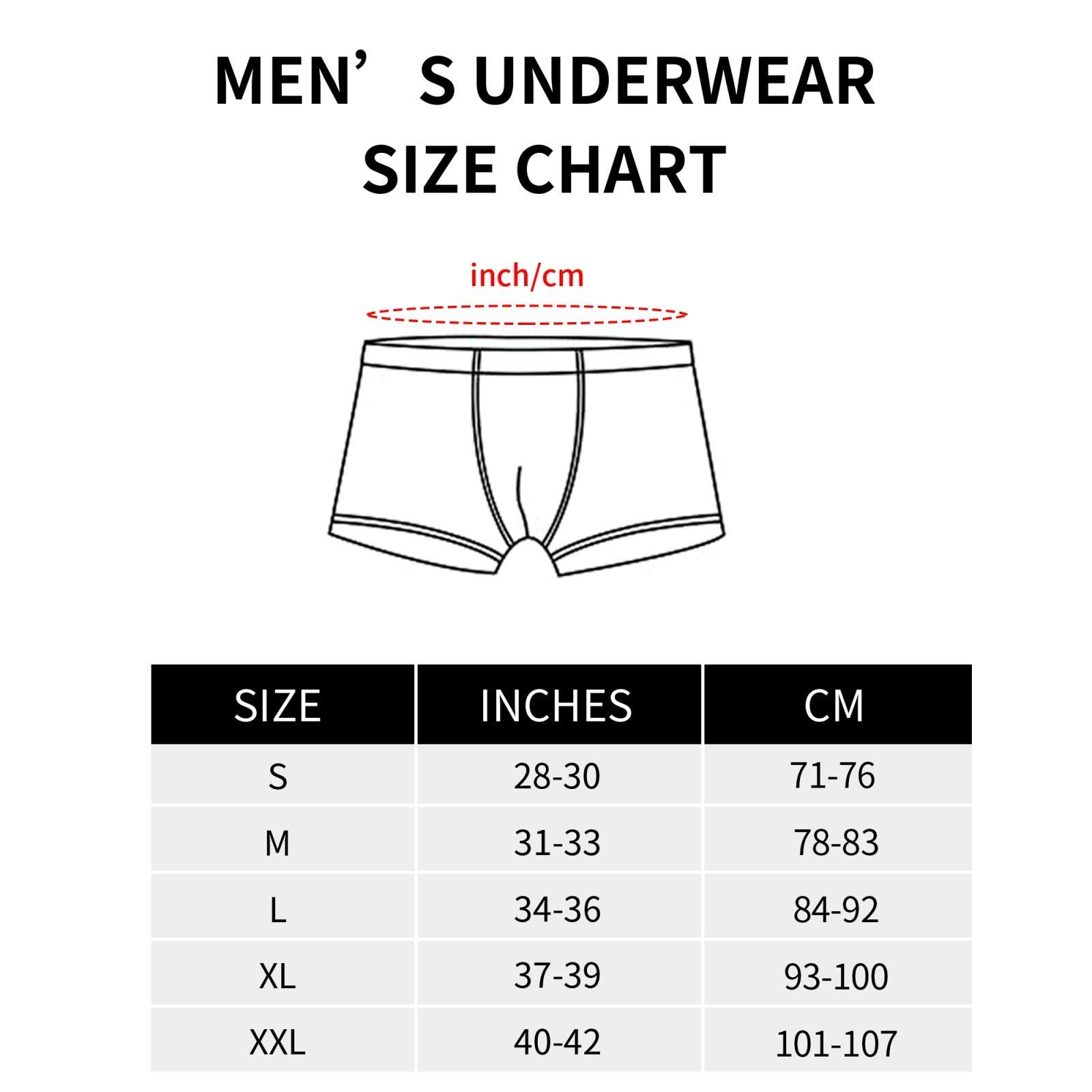 Kanwode Custom Men's Underwear, Personalized Photo Boxer Briefs With Wife's Face, Gifts for Husband Boyfriend, Funny Gifts