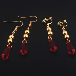 Genshin Impact Tartaglia Earrings - Anime Game Hook Earrings - Cosplay Jewelry for Womens (dangle)