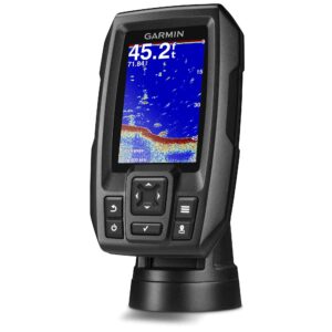 Garmin Striker 4 3.5" Chirp Fishfinder GPS (010-01550-00) with Protective Cover (Renewed)