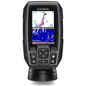 Garmin Striker 4 3.5" Chirp Fishfinder GPS (010-01550-00) with Protective Cover (Renewed)