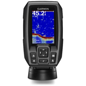 Garmin Striker 4 3.5" Chirp Fishfinder GPS (010-01550-00) with Protective Cover (Renewed)