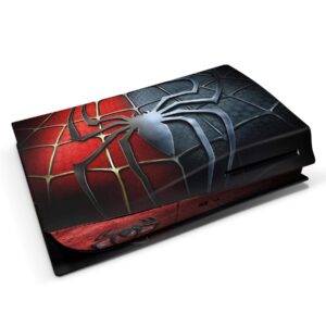 PS5 Disk Console Spider Skin Decal Vinal Sticker + 2 Controller Skins Set