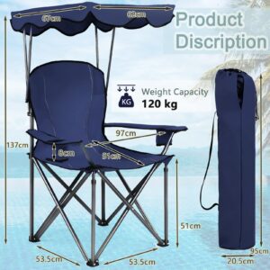 OP3640 Camping Chair, Blue