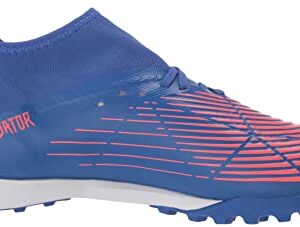 adidas Unisex Predator Edge.3 Turf Soccer Shoe, Hi-Res Blue/Turbo/Hi-Res Blue, 7 US Men