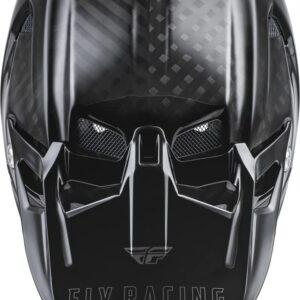 Fly Racing WERX-R Adult Carbon Cycling Helmet (Black, Medium)