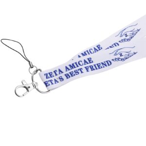 WSNANG Sorority 1948 Lanyard ID Badge Holder Greek Sorority Gift for Soror Sisters (1948 Friend ID)