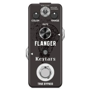 keytars guitar flanger vintage pedal classic analog effect pedals filter & normal modes mini size true bypass