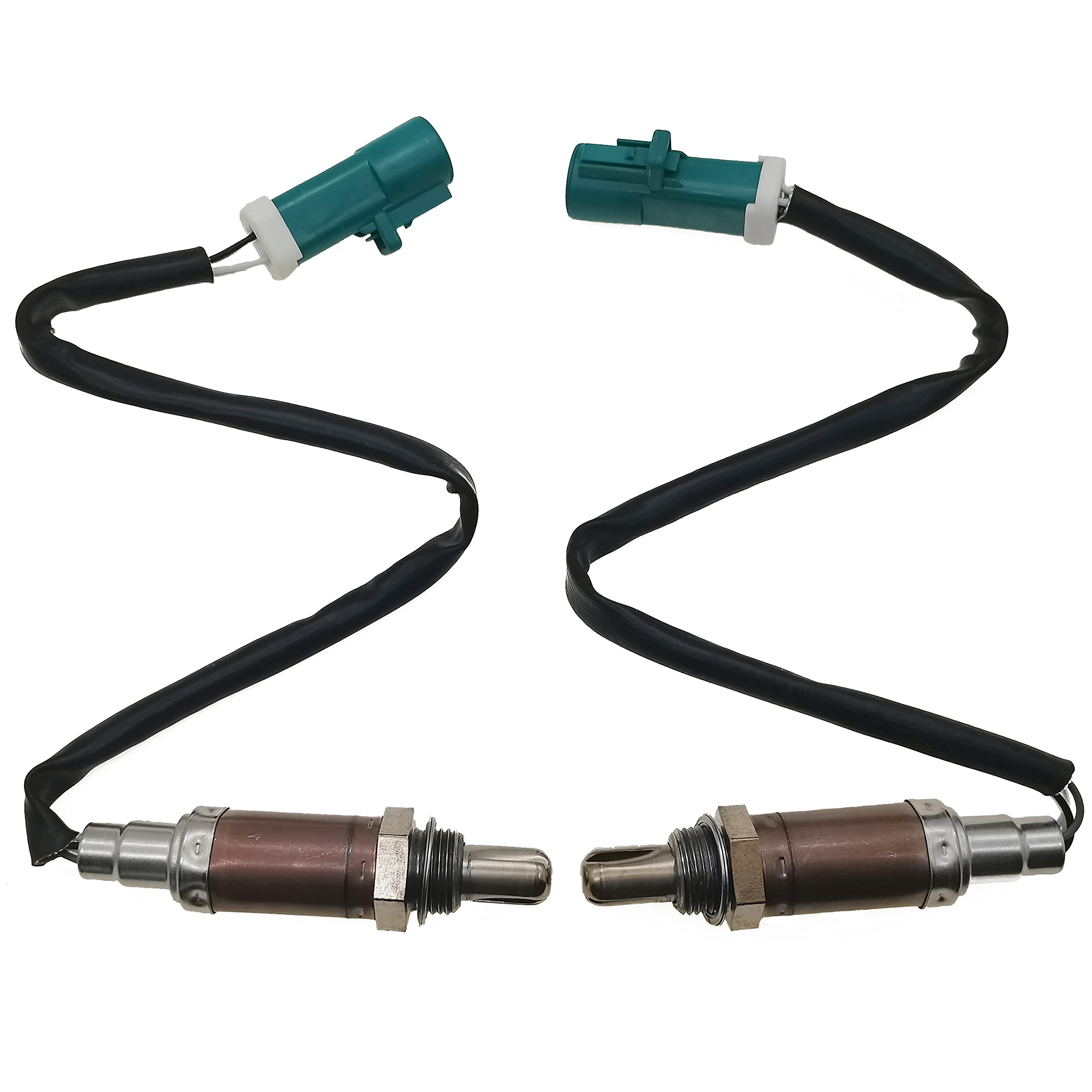 Oxygen O2 Sensor Front Rear Upstream Downstream 15716 15717 15718 15719 Compatible with Ford Jauar Lincoln Mazda Mercury 2 pcs