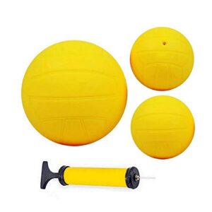 Viminston Sports Game Balls Replacement Including 6" Training ball and 3.6" Competition Balls with Pump