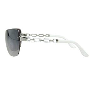 Sofia Vergara x Foster Grant Women's Veronica Sunglasses Pilot, Silver, 136 mm