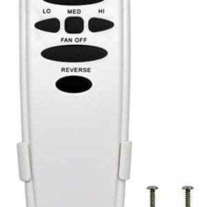 HD6 Replacement for Hampton Bay Hunter Ceiling Fan Remote Control, w/Reverse Light Dimmer 3-Speed Wall Mount, Replace UC7078T CHQ8BT7078T CHQ7078T L3HMAY97FANHD L3H2003FANHD Fan-HD(Remote Only)