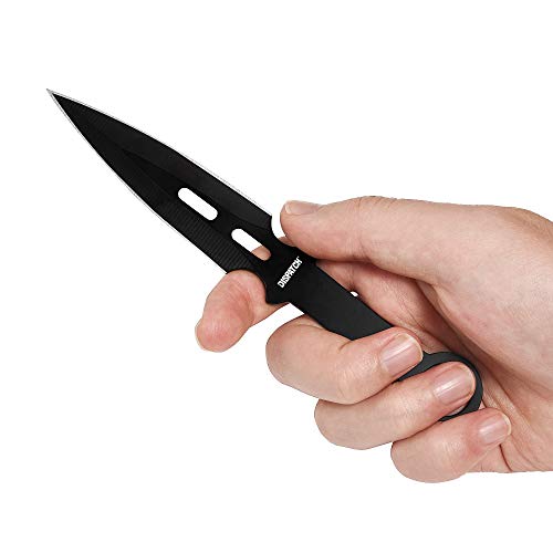 Dispatch Throwing Knives Set of 12 Kunai Professional Throwing Knife with Nylon Sheath, Well Balanced Knives for Recreation and Competition