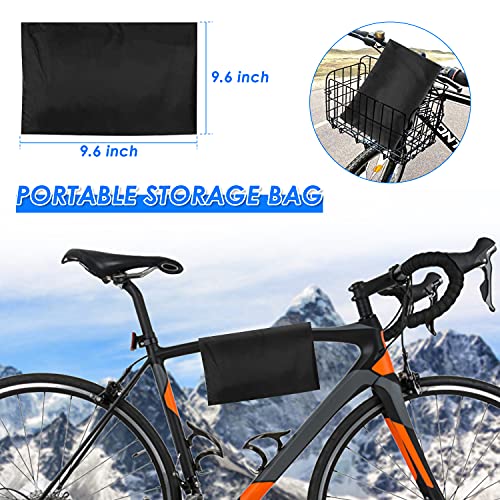 Asika Bike Cover, Outdoor Waterproof Bicycle Cover with Lock Hole, Rain Sun UV Dust Wind Snow Proof Bike Storage for Mountain Bike