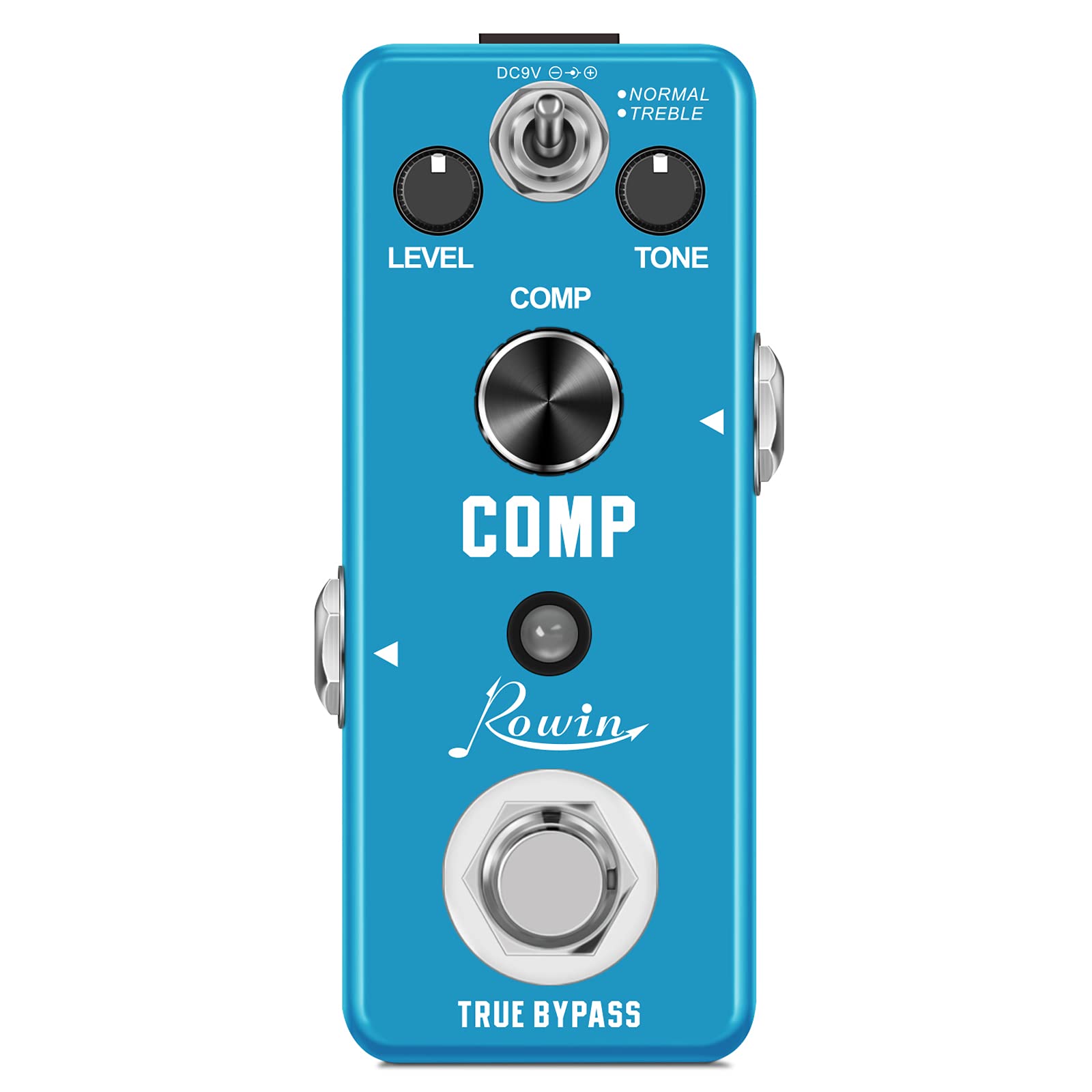 Rowin Compressor Pedal Ultimate Comp Guitar Effect Pedals True Bypass