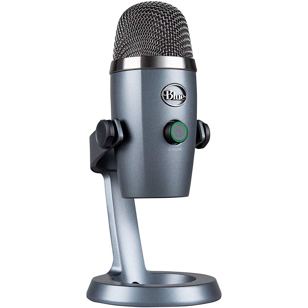 Blue YETI Nano Premium USB Microphone Plus Pack Bundle with Presonus StudioOne 5 Artist DAW, iZotope RX Elements Plug-in and Groover 3 Tutorials 3-Month Subscription