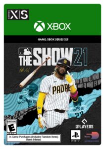 mlb the show 21 – xbox series x|s [digital code]