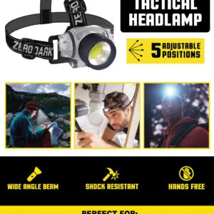 ZeroDark Flashlights Headlamp Lantern 3-Piece Set, Flashlight + Head Lamp + Camping Lantern Battery Powered LED High Lumens Camping Lights flashlights for Emergencies