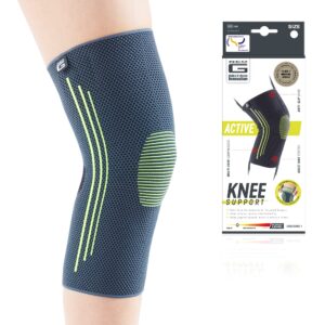 neo-g knee compression sleeve for sports - breathable, lightweight, elastic knee sleeve for running, compression knee sleeve for knee pain, meniscus tear, sprains, strains, injury recovery - m