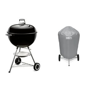 weber grill + cover