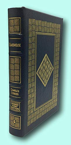 Rare Charles Stross / EASTON PRESS GLASSHOUSE Signed 1st Edition 2006